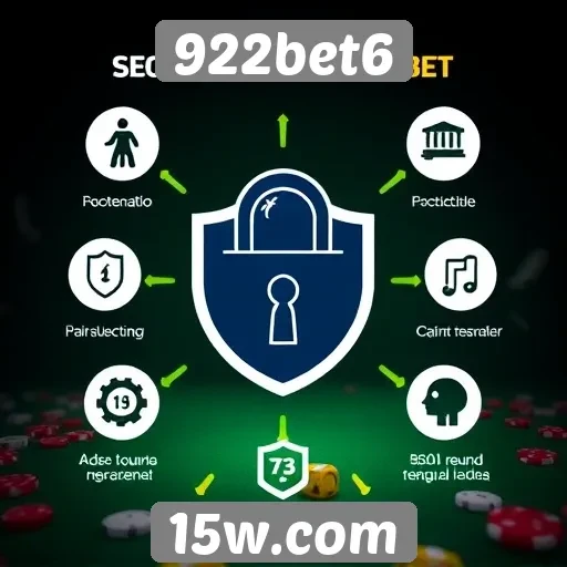 Recursos de segurança disponíveis no 922bet6